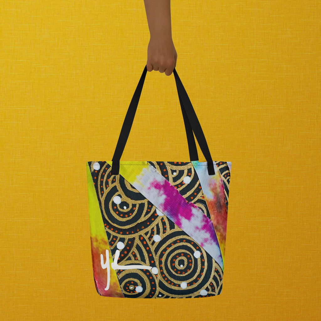 Red Sky Large Tote Bag