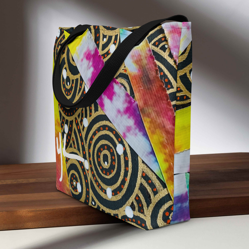 Red Sky Large Tote Bag