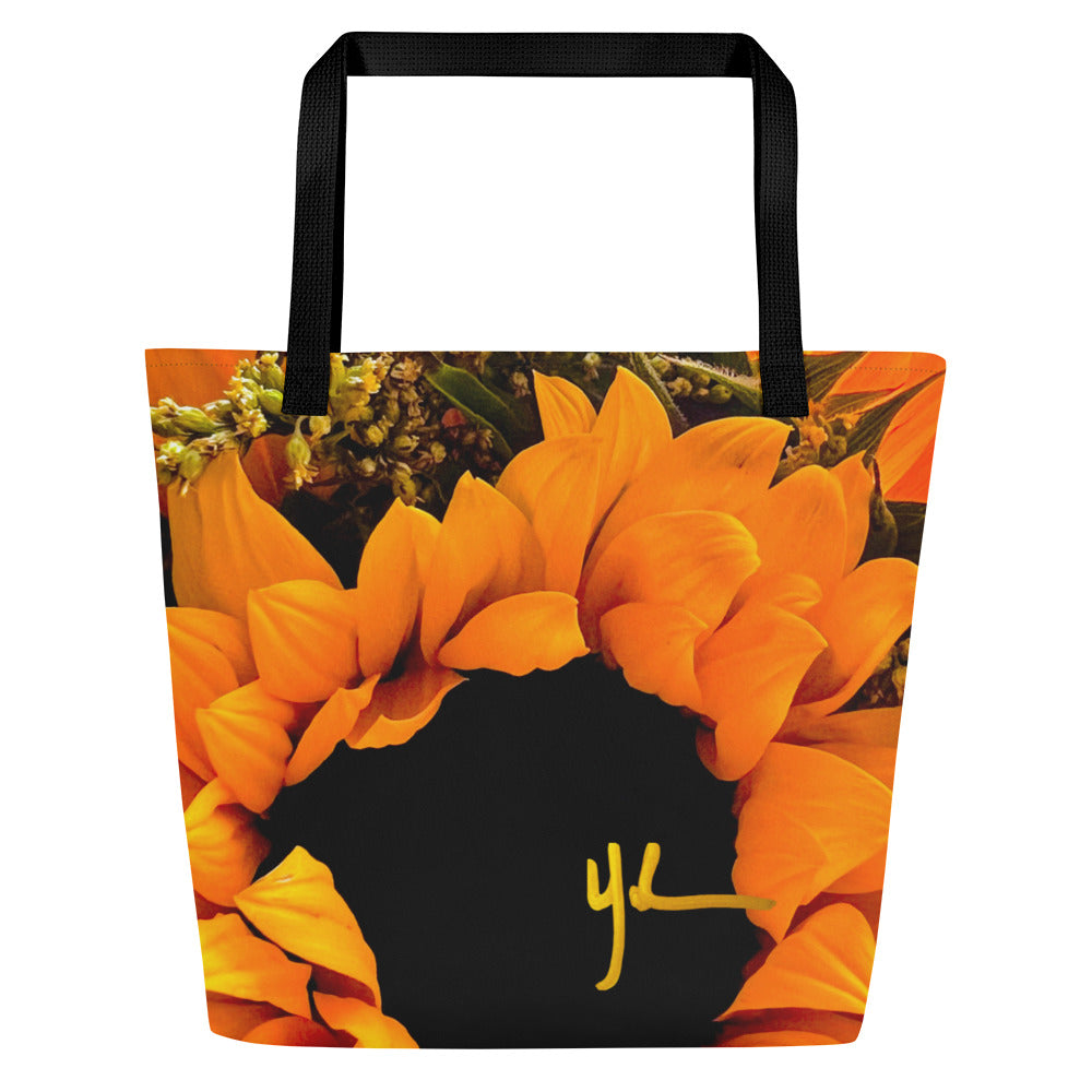 "Sunflower"/ BS Large Tote