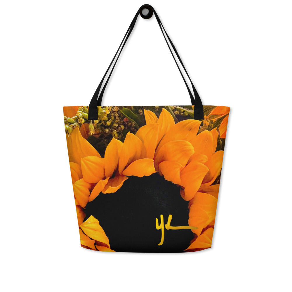"Sunflower"/ BS Large Tote