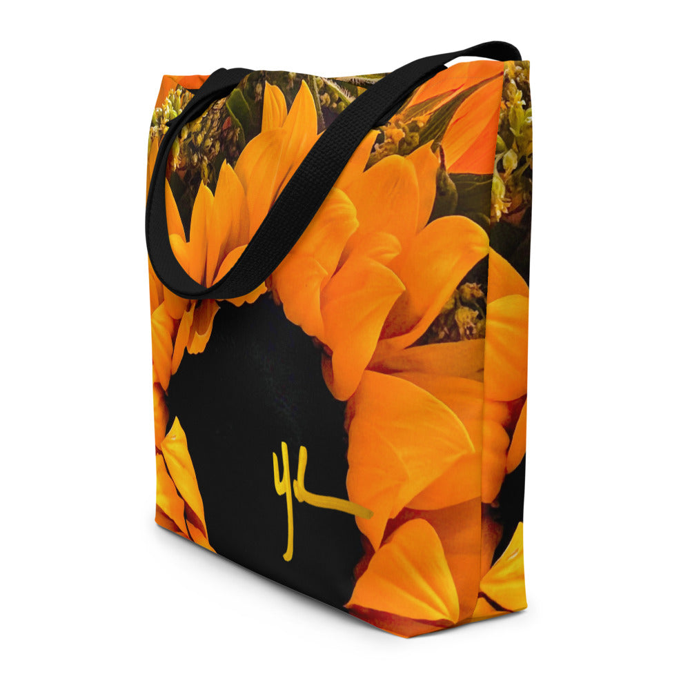 "Sunflower"/ BS Large Tote