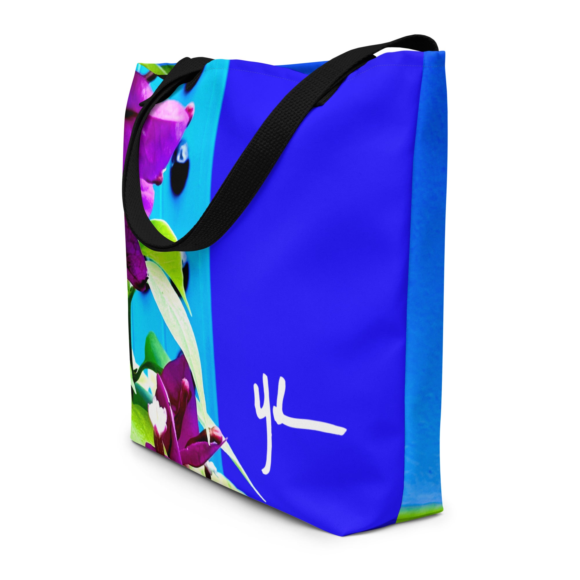 "Marrakech Blue" Large Tote