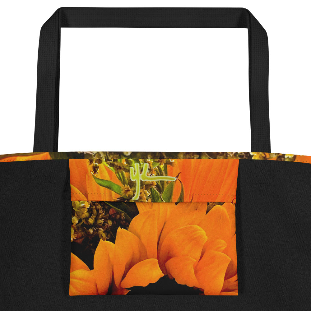 "Sunflower"/ BS Large Tote