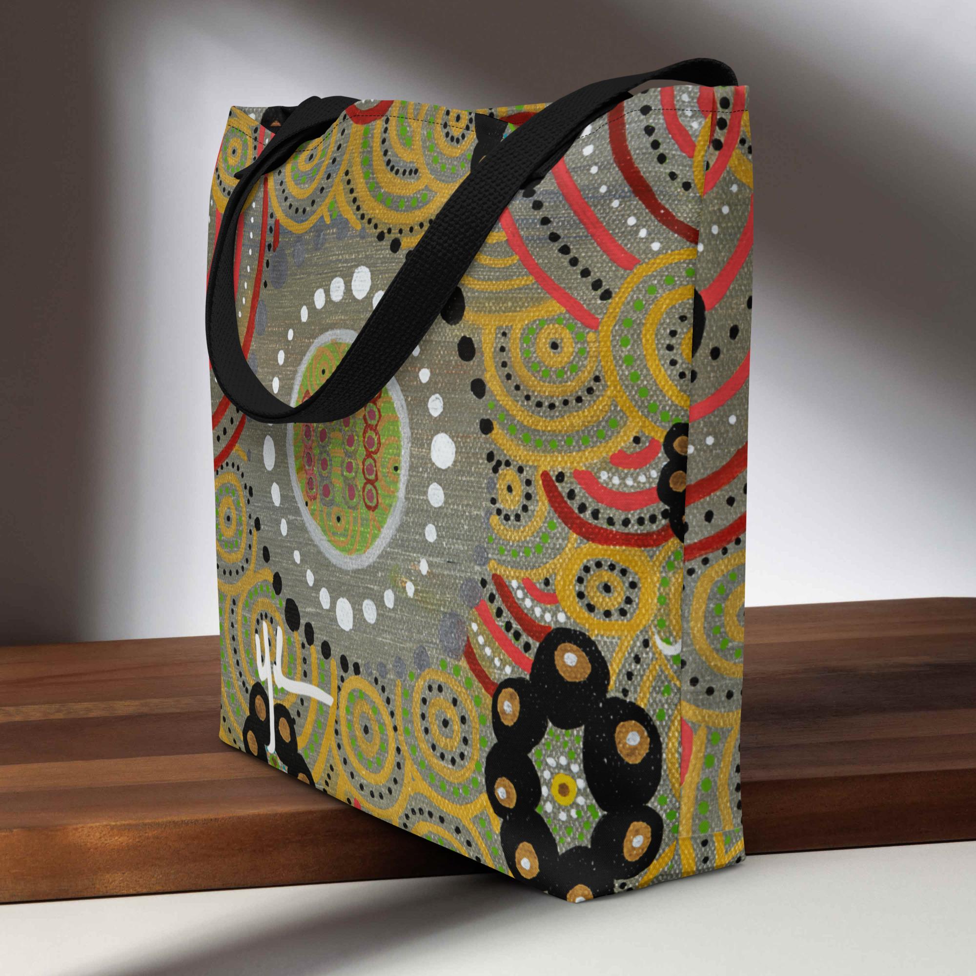 Friend – Olive and Grey Large Tote