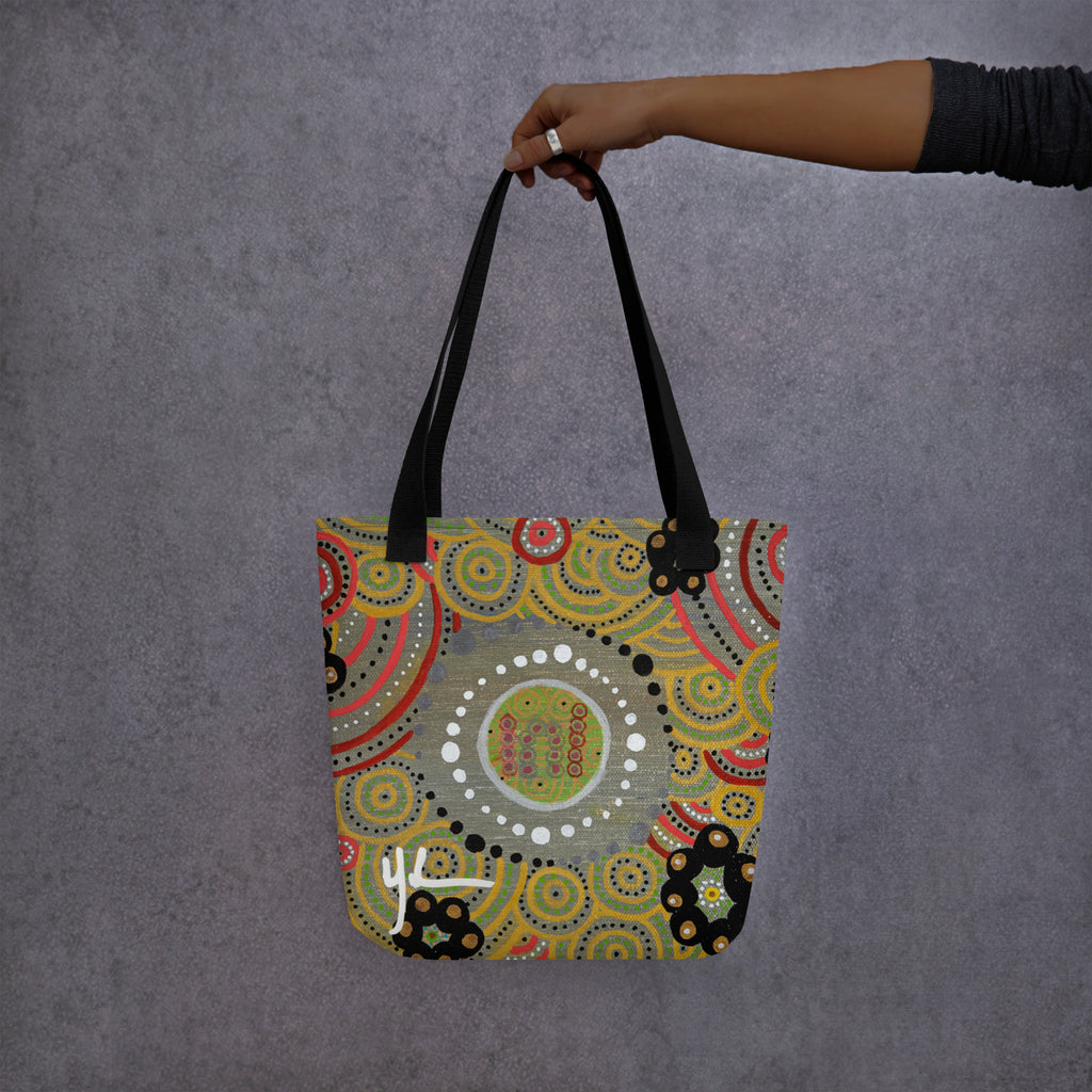 Friend - Olive and Grey Small Tote