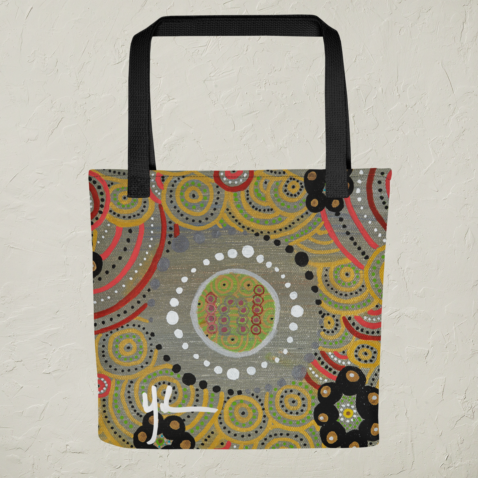 Friend - Olive and Grey Small Tote