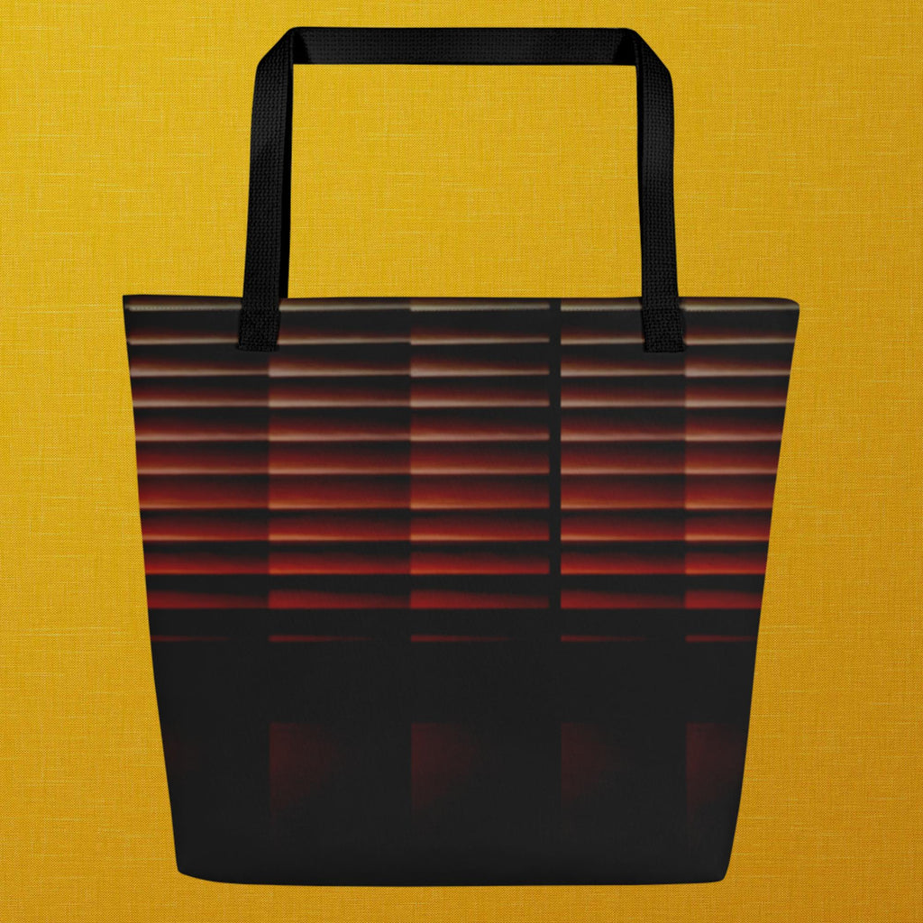 Black Cameo Large Tote