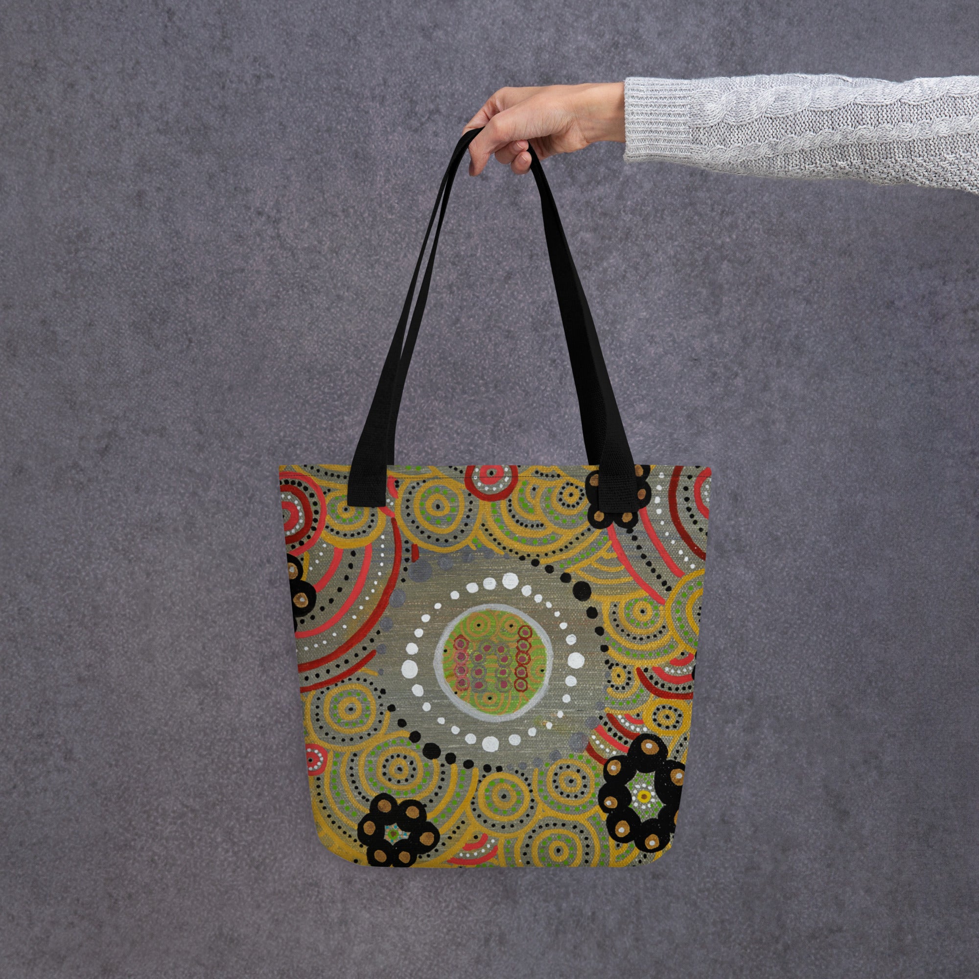 Friend - Olive and Grey Small Tote