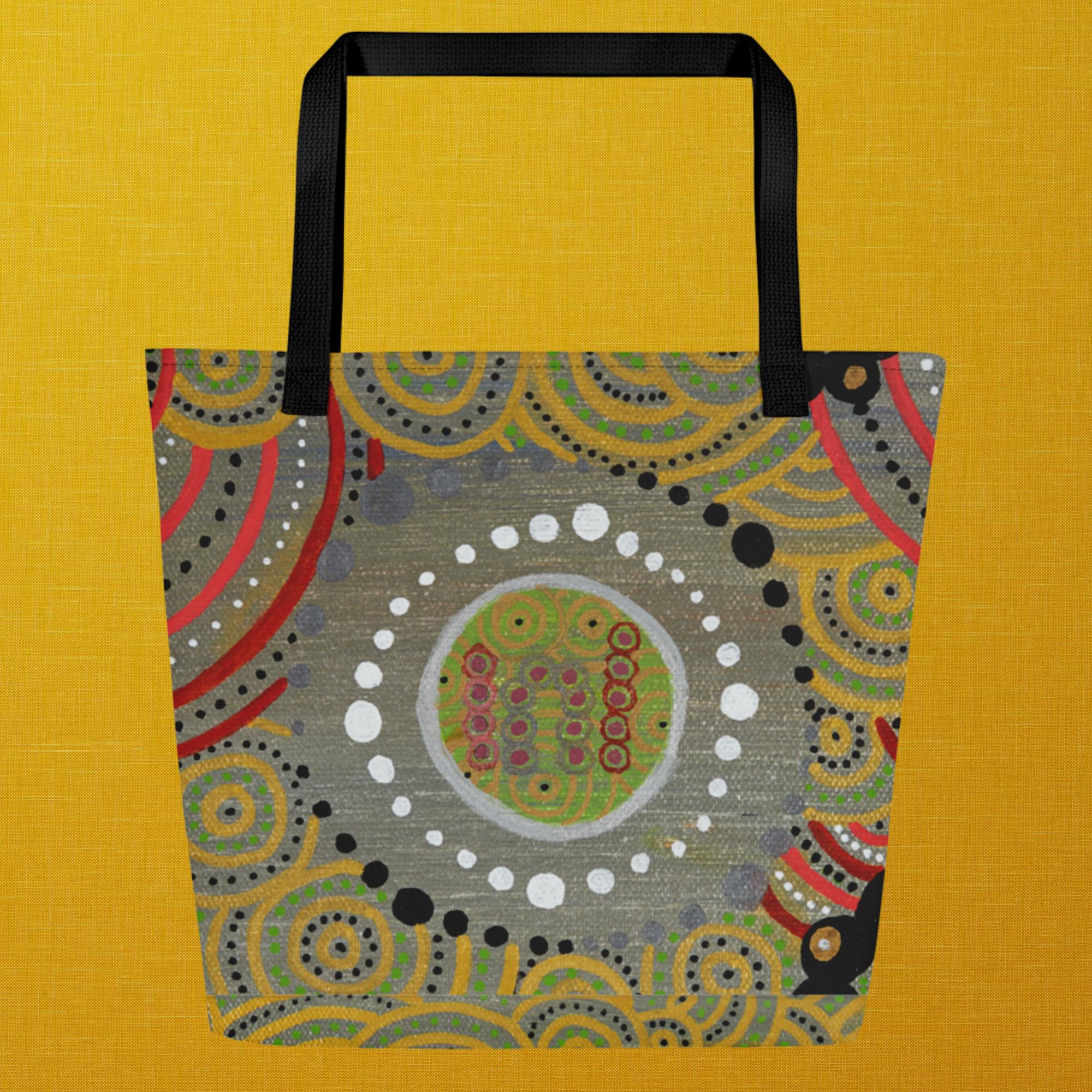 Friend – Olive and Grey Large Tote