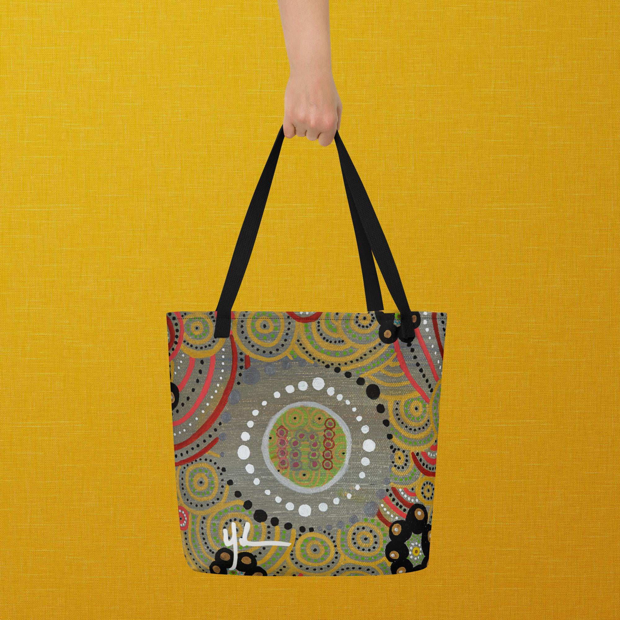 Friend – Olive and Grey Large Tote